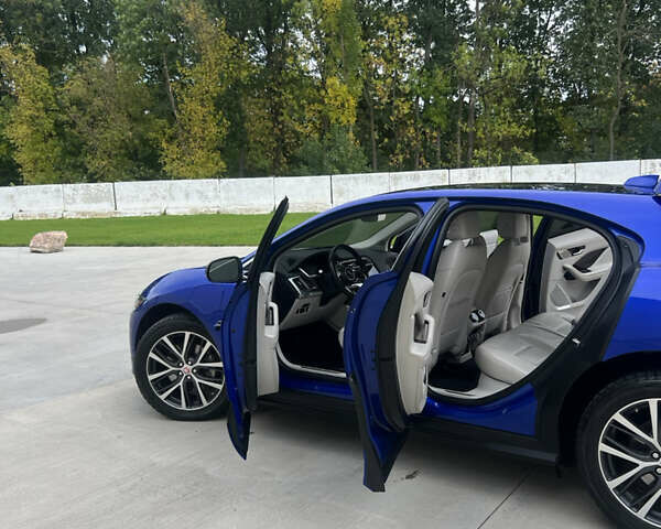 Синий Ягуар I-Pace, объемом двигателя 0 л и пробегом 126 тыс. км за 23999 $, фото 25 на Automoto.ua