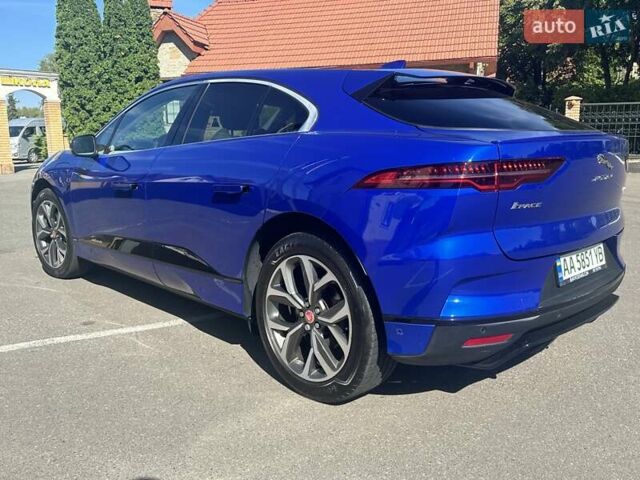 Синий Ягуар I-Pace, объемом двигателя 0 л и пробегом 71 тыс. км за 28500 $, фото 6 на Automoto.ua