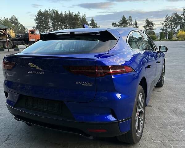 Синий Ягуар I-Pace, объемом двигателя 0 л и пробегом 81 тыс. км за 33790 $, фото 6 на Automoto.ua