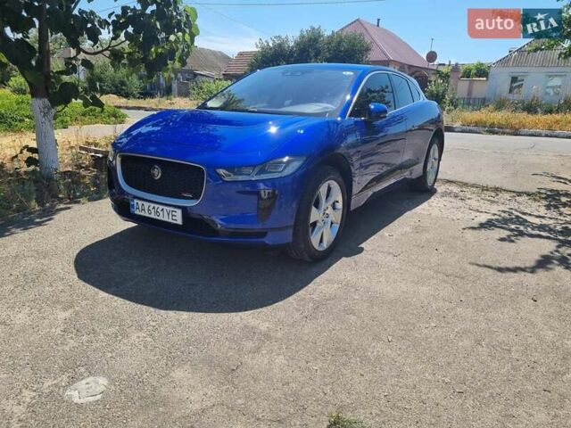 Синий Ягуар I-Pace, объемом двигателя 0 л и пробегом 137 тыс. км за 27500 $, фото 1 на Automoto.ua
