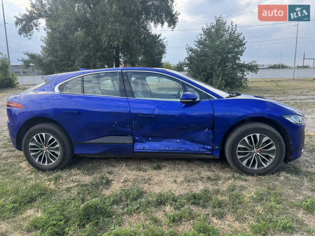 Синий Ягуар I-Pace, объемом двигателя 0 л и пробегом 87 тыс. км за 17400 $, фото 15 на Automoto.ua
