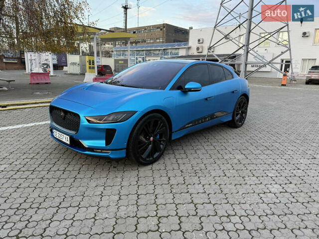 Синій Ягуар I-Pace, об'ємом двигуна 0 л та пробігом 114 тис. км за 30800 $, фото 1 на Automoto.ua