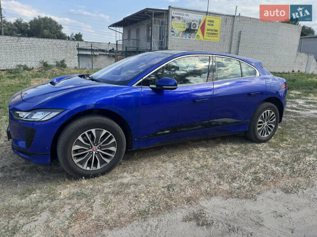 Синий Ягуар I-Pace, объемом двигателя 0 л и пробегом 87 тыс. км за 17400 $, фото 2 на Automoto.ua