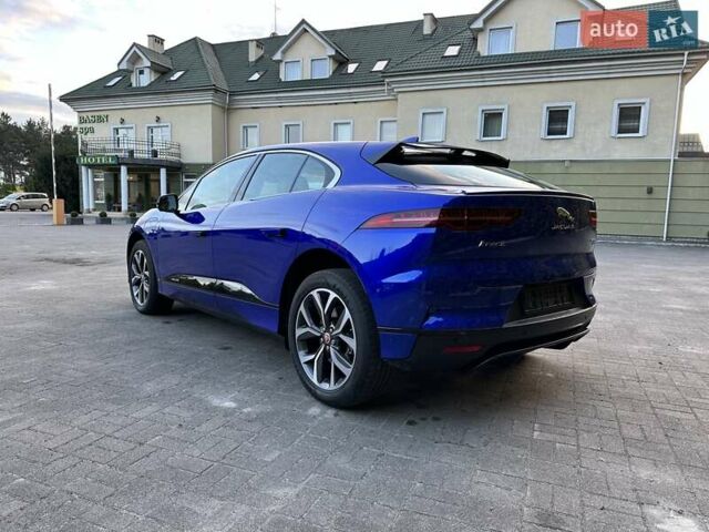 Синий Ягуар I-Pace, объемом двигателя 0 л и пробегом 81 тыс. км за 33790 $, фото 4 на Automoto.ua