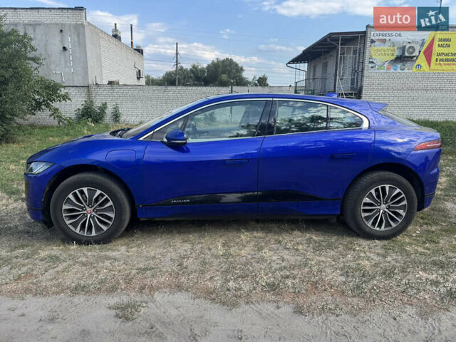 Синий Ягуар I-Pace, объемом двигателя 0 л и пробегом 87 тыс. км за 17400 $, фото 3 на Automoto.ua