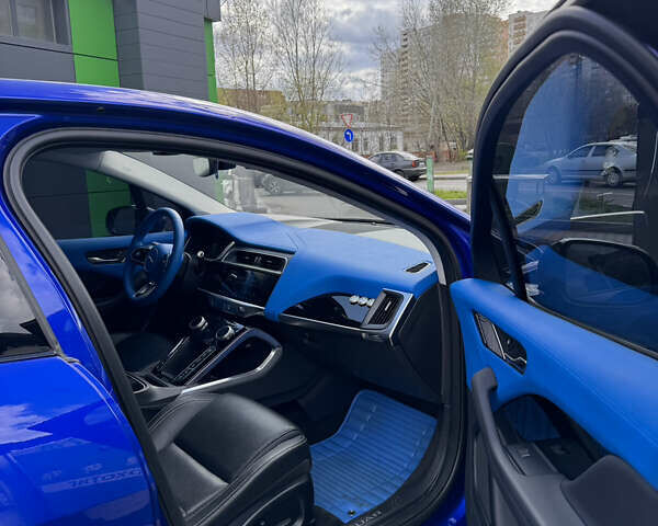 Синий Ягуар I-Pace, объемом двигателя 0 л и пробегом 24 тыс. км за 49500 $, фото 15 на Automoto.ua