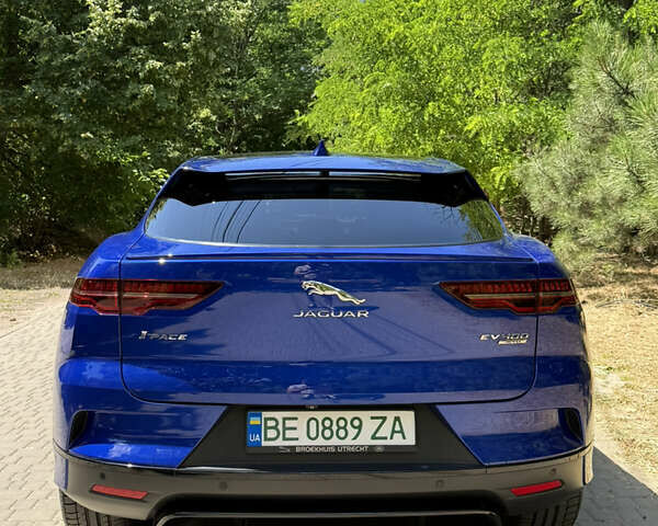 Синий Ягуар I-Pace, объемом двигателя 0 л и пробегом 147 тыс. км за 28500 $, фото 7 на Automoto.ua