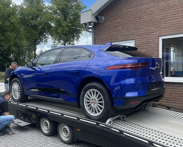 Синий Ягуар I-Pace, объемом двигателя 0 л и пробегом 65 тыс. км за 39000 $, фото 1 на Automoto.ua
