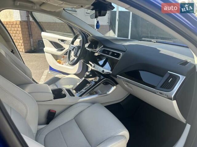 Синий Ягуар I-Pace, объемом двигателя 0 л и пробегом 71 тыс. км за 28500 $, фото 16 на Automoto.ua