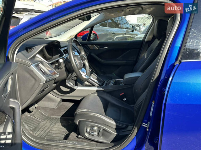 Синий Ягуар I-Pace, объемом двигателя 0 л и пробегом 31 тыс. км за 31500 $, фото 23 на Automoto.ua
