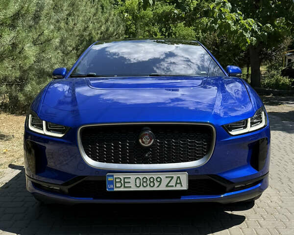 Синий Ягуар I-Pace, объемом двигателя 0 л и пробегом 147 тыс. км за 28500 $, фото 1 на Automoto.ua