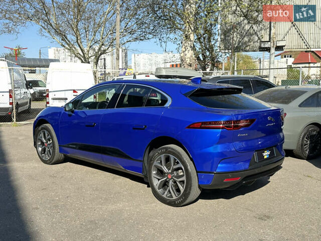Синий Ягуар I-Pace, объемом двигателя 0 л и пробегом 31 тыс. км за 31500 $, фото 13 на Automoto.ua