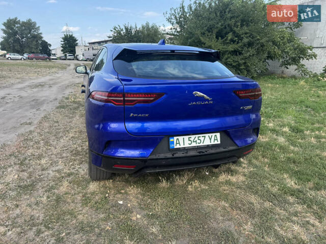 Синий Ягуар I-Pace, объемом двигателя 0 л и пробегом 87 тыс. км за 17400 $, фото 8 на Automoto.ua