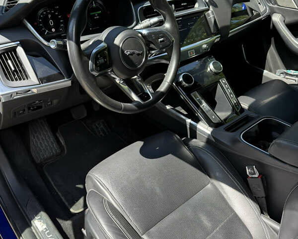 Синий Ягуар I-Pace, объемом двигателя 0 л и пробегом 147 тыс. км за 28500 $, фото 12 на Automoto.ua