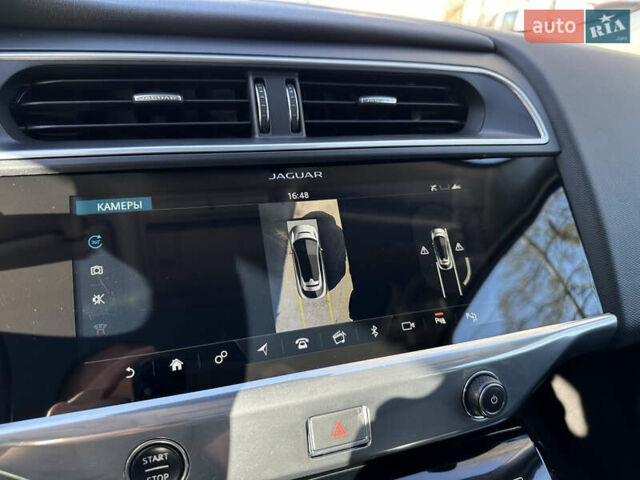 Синий Ягуар I-Pace, объемом двигателя 0 л и пробегом 31 тыс. км за 31500 $, фото 33 на Automoto.ua