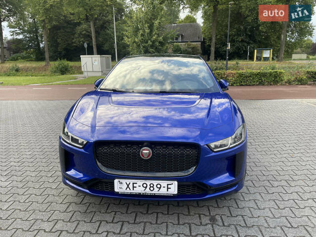 Синий Ягуар I-Pace, объемом двигателя 0 л и пробегом 65 тыс. км за 39000 $, фото 9 на Automoto.ua