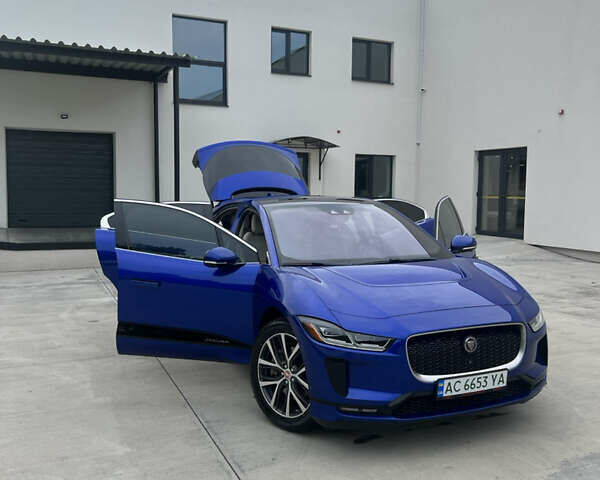 Синий Ягуар I-Pace, объемом двигателя 0 л и пробегом 126 тыс. км за 23999 $, фото 23 на Automoto.ua