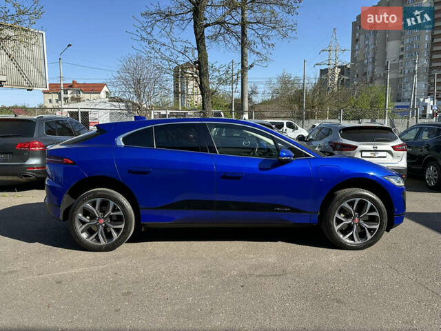 Синий Ягуар I-Pace, объемом двигателя 0 л и пробегом 31 тыс. км за 31500 $, фото 10 на Automoto.ua