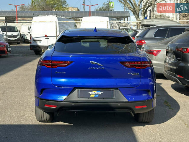 Синий Ягуар I-Pace, объемом двигателя 0 л и пробегом 31 тыс. км за 31500 $, фото 4 на Automoto.ua