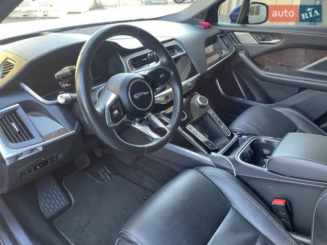 Синий Ягуар I-Pace, объемом двигателя 0 л и пробегом 95 тыс. км за 34900 $, фото 22 на Automoto.ua