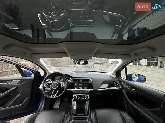 Синий Ягуар I-Pace, объемом двигателя 0 л и пробегом 124 тыс. км за 22499 $, фото 45 на Automoto.ua