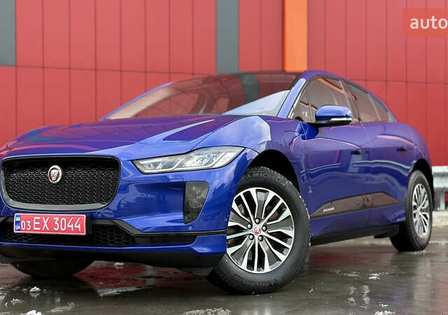 Синий Ягуар I-Pace, объемом двигателя 0 л и пробегом 107 тыс. км за 23500 $, фото 2 на Automoto.ua