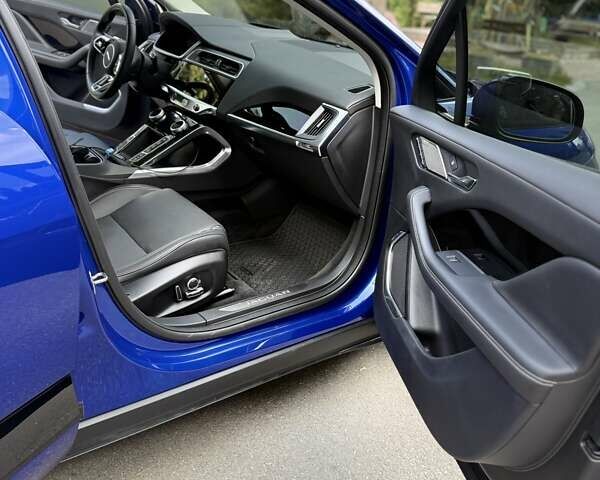 Синий Ягуар I-Pace, объемом двигателя 0 л и пробегом 37 тыс. км за 31000 $, фото 5 на Automoto.ua
