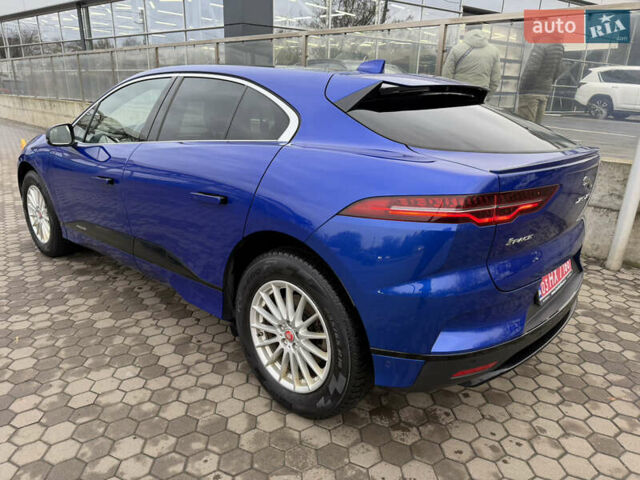 Синий Ягуар I-Pace, объемом двигателя 0 л и пробегом 77 тыс. км за 19900 $, фото 2 на Automoto.ua