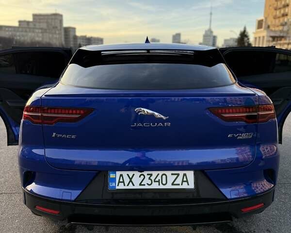 Синий Ягуар I-Pace, объемом двигателя 0 л и пробегом 30 тыс. км за 29700 $, фото 13 на Automoto.ua