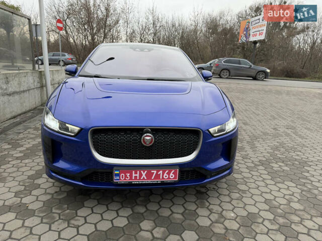Синий Ягуар I-Pace, объемом двигателя 0 л и пробегом 77 тыс. км за 19900 $, фото 9 на Automoto.ua