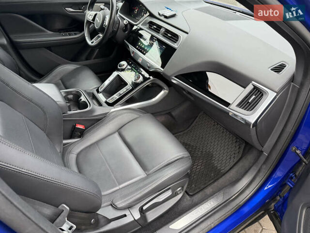 Синий Ягуар I-Pace, объемом двигателя 0 л и пробегом 77 тыс. км за 19900 $, фото 22 на Automoto.ua