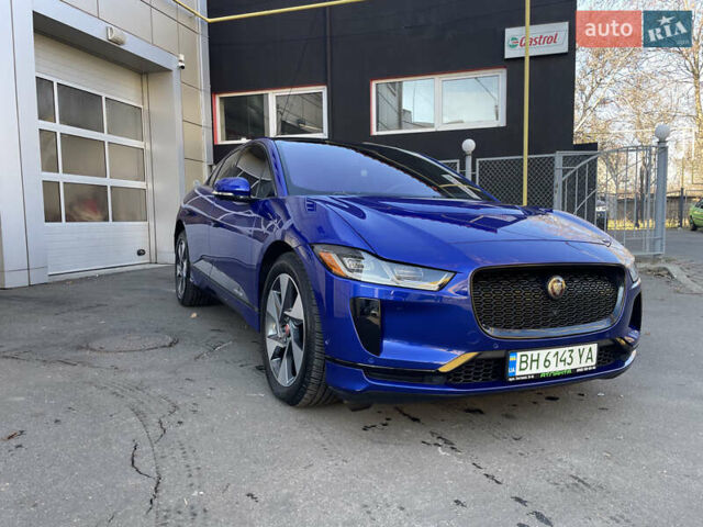 Синий Ягуар I-Pace, объемом двигателя 0 л и пробегом 95 тыс. км за 34900 $, фото 8 на Automoto.ua
