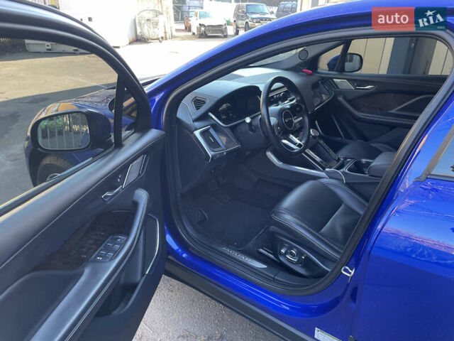 Синий Ягуар I-Pace, объемом двигателя 0 л и пробегом 95 тыс. км за 34900 $, фото 15 на Automoto.ua