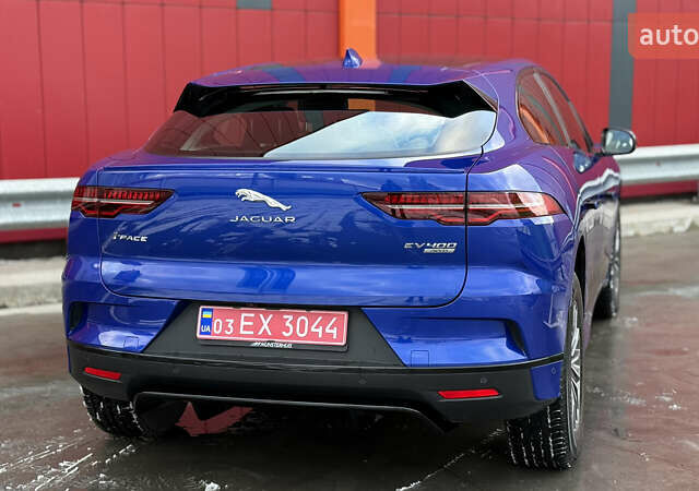 Синий Ягуар I-Pace, объемом двигателя 0 л и пробегом 107 тыс. км за 23500 $, фото 10 на Automoto.ua