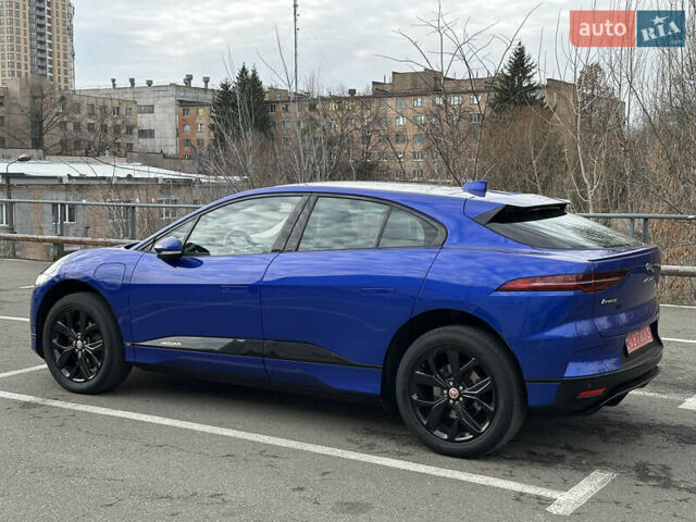 Синий Ягуар I-Pace, объемом двигателя 0 л и пробегом 124 тыс. км за 22499 $, фото 4 на Automoto.ua