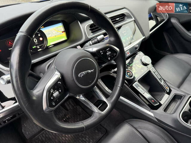 Синий Ягуар I-Pace, объемом двигателя 0 л и пробегом 77 тыс. км за 19900 $, фото 29 на Automoto.ua