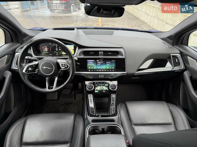 Синий Ягуар I-Pace, объемом двигателя 0 л и пробегом 77 тыс. км за 19900 $, фото 15 на Automoto.ua