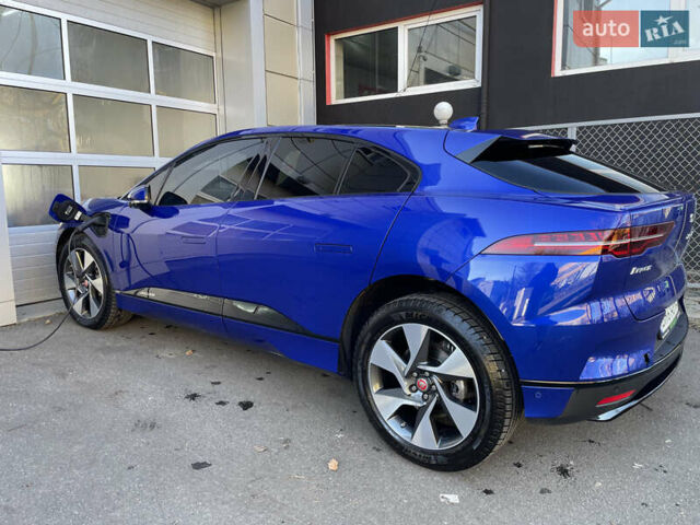 Синий Ягуар I-Pace, объемом двигателя 0 л и пробегом 95 тыс. км за 34900 $, фото 10 на Automoto.ua
