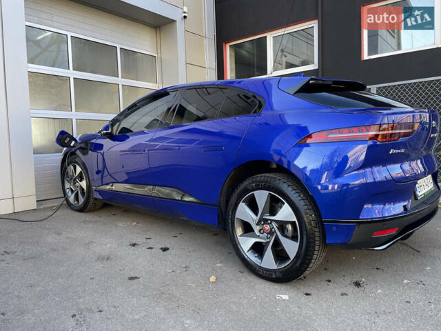 Синий Ягуар I-Pace, объемом двигателя 0 л и пробегом 95 тыс. км за 34900 $, фото 48 на Automoto.ua