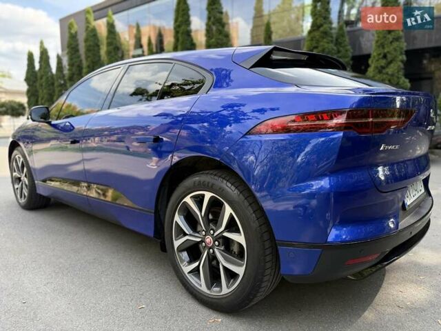 Синий Ягуар I-Pace, объемом двигателя 0 л и пробегом 37 тыс. км за 31000 $, фото 3 на Automoto.ua