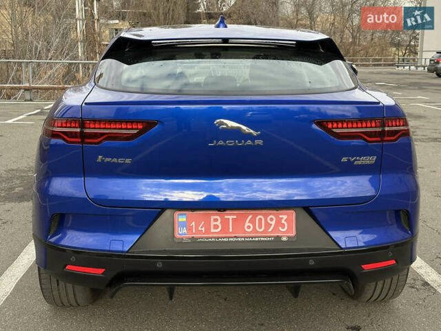 Синий Ягуар I-Pace, объемом двигателя 0 л и пробегом 124 тыс. км за 22499 $, фото 8 на Automoto.ua