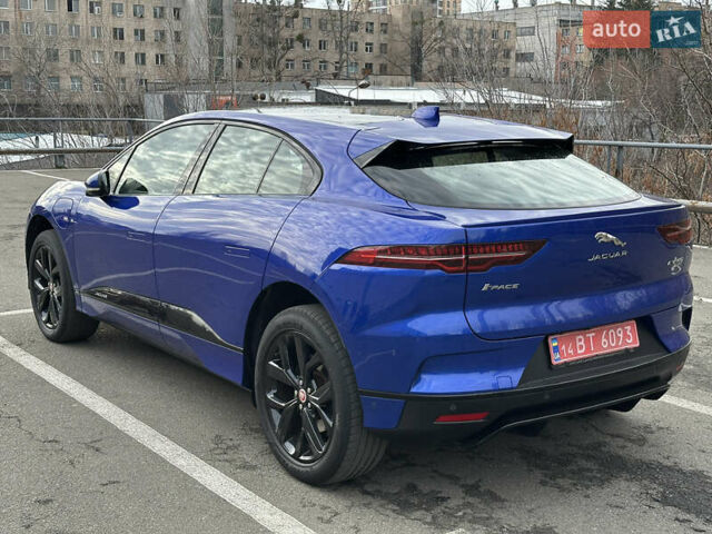Синий Ягуар I-Pace, объемом двигателя 0 л и пробегом 124 тыс. км за 22499 $, фото 5 на Automoto.ua