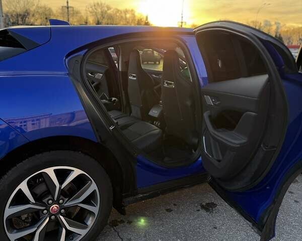 Синий Ягуар I-Pace, объемом двигателя 0 л и пробегом 30 тыс. км за 29700 $, фото 20 на Automoto.ua
