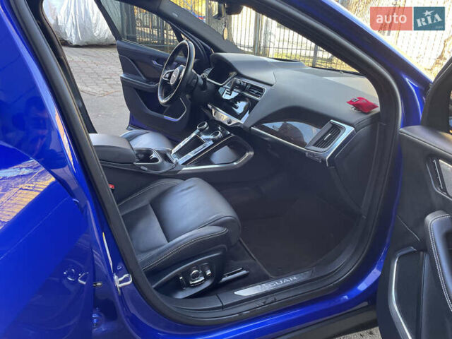 Синий Ягуар I-Pace, объемом двигателя 0 л и пробегом 95 тыс. км за 34900 $, фото 19 на Automoto.ua