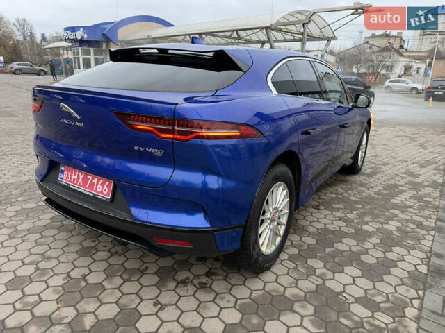 Синий Ягуар I-Pace, объемом двигателя 0 л и пробегом 77 тыс. км за 19900 $, фото 4 на Automoto.ua