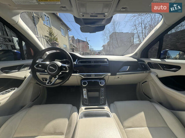 Синий Ягуар I-Pace, объемом двигателя 0 л и пробегом 37 тыс. км за 26700 $, фото 4 на Automoto.ua