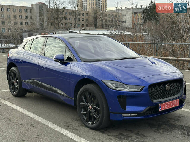 Синий Ягуар I-Pace, объемом двигателя 0 л и пробегом 124 тыс. км за 22499 $, фото 12 на Automoto.ua