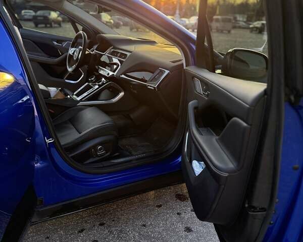 Синий Ягуар I-Pace, объемом двигателя 0 л и пробегом 30 тыс. км за 29700 $, фото 22 на Automoto.ua