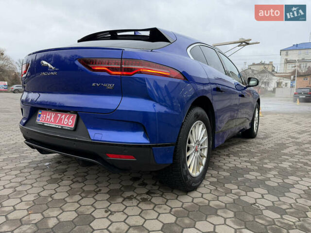 Синий Ягуар I-Pace, объемом двигателя 0 л и пробегом 77 тыс. км за 19900 $, фото 5 на Automoto.ua