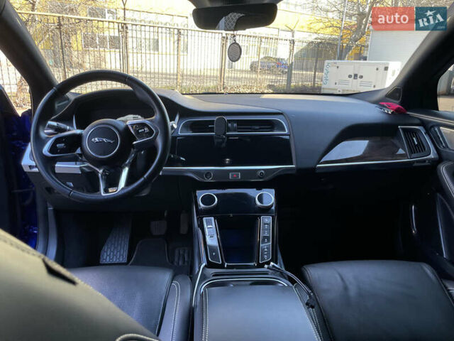 Синий Ягуар I-Pace, объемом двигателя 0 л и пробегом 95 тыс. км за 34900 $, фото 24 на Automoto.ua